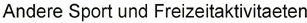 Andere Sport und Freizeitaktivitaeten